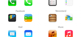 Comparaison des icônes iOS 6 et iOS 7
