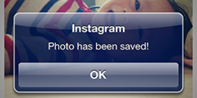 Cydia : Instagram Image saver