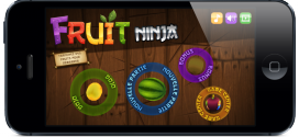Application de la semaine : Fruit Ninja