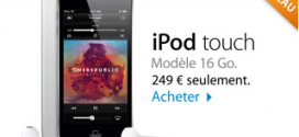Vidéo du nouvel l’iPod touch 16 Go