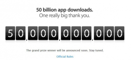 50 Milliards de téléchargements sur l’Apple Store