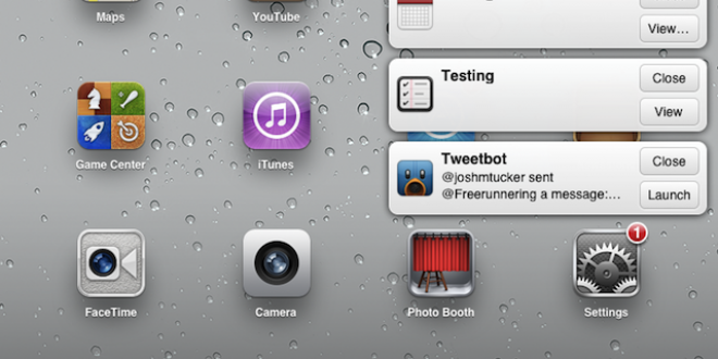 Modifier l’apparence des notifications sur iPad avec Emblem